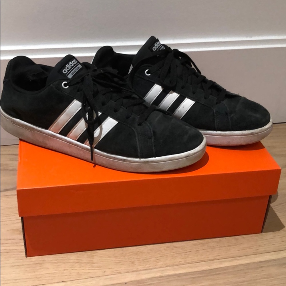 Adidas Cloudfoam Men’s Black Sneakers